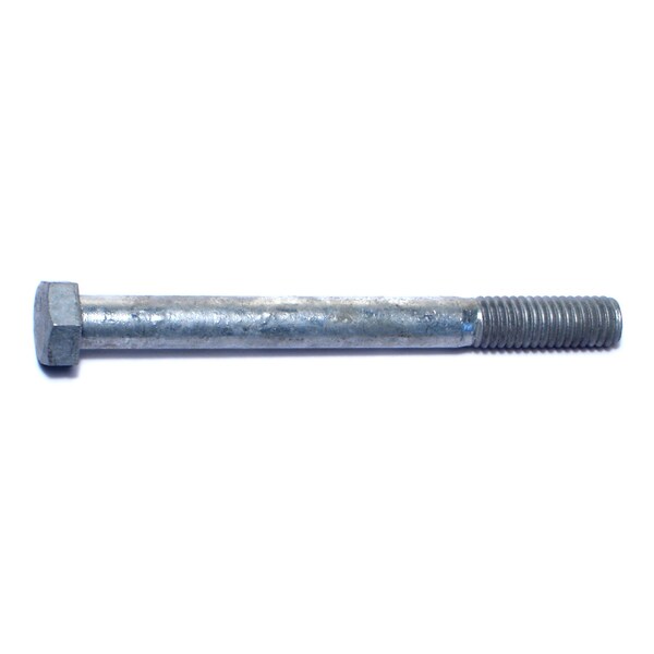 Midwest Fastener 3/8"-16 Hex Head Cap Screw, Hot Dipped Galvanized Steel, 4 in L, 50 PK 05387 - main